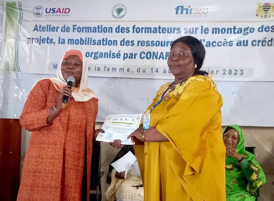 Tchad : la CONAF et FHI360 soutiennent les associations pour la valorisation du capital humain