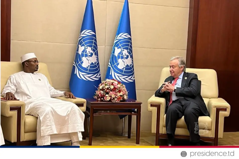 Mahamat Deby et Antonio Guterres font le point sur la transition au Tchad