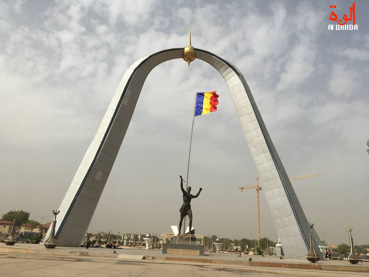 La Place de la nation à N'Djamena. Illustration © M.G/Alwihda Info