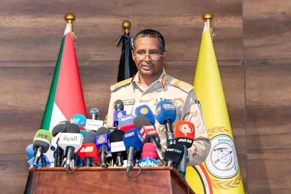 Le vice-président du Conseil de souveraineté du Soudan, le général Mohamed Hamdan Daglo. © DR