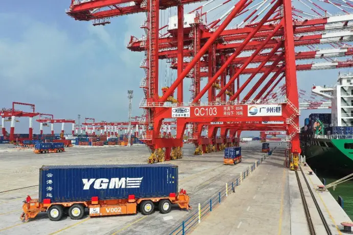 Automation brings higher efficiency, safety to terminal in south China