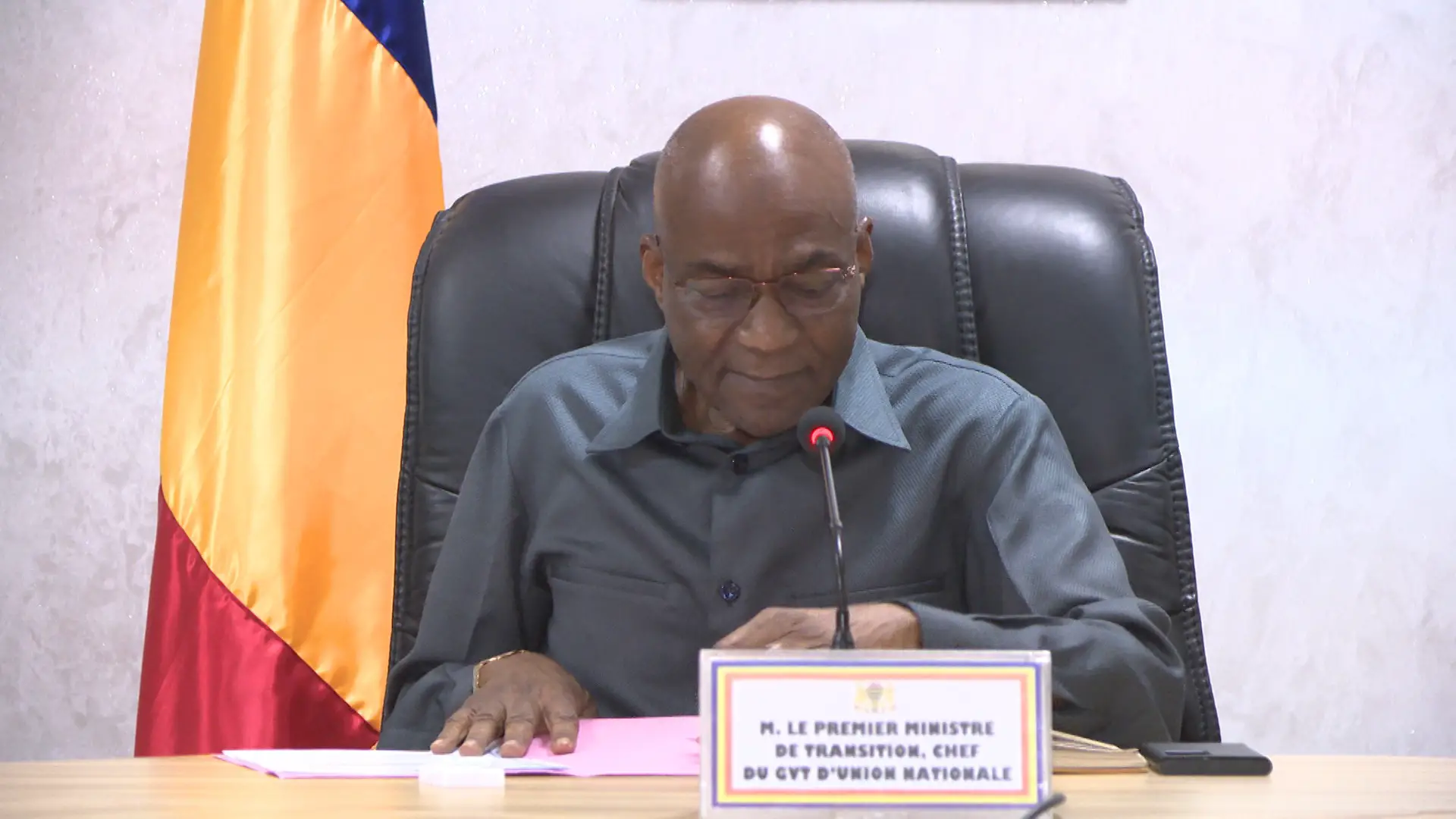 Tchad : conseil extraordinaire des ministres délocalisé à la Primature sous la direction de Saleh Kebzabo