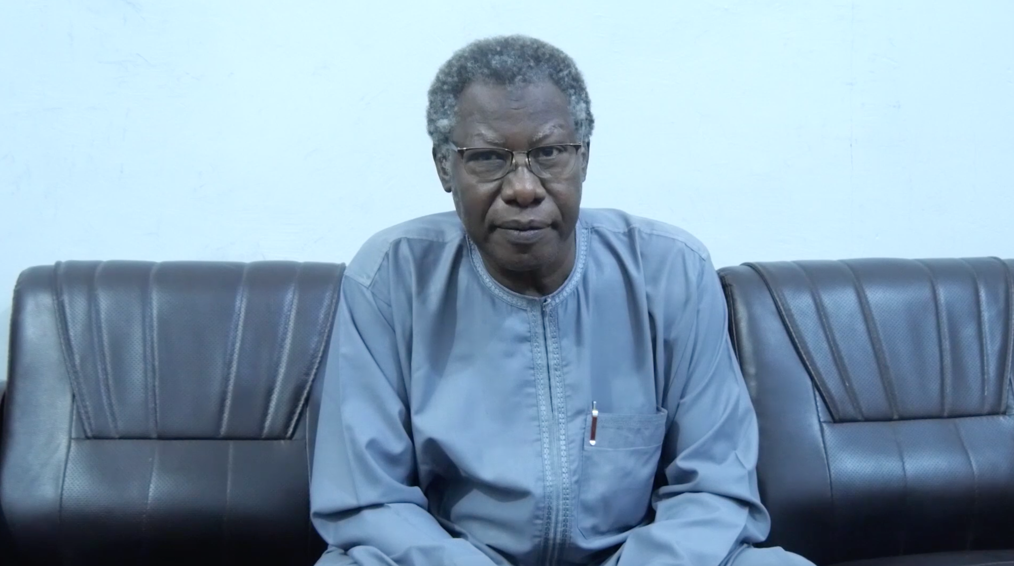 Le président de la Commission nationale des droits de l’Homme (CNDH), Mahamat Nour Ibedou. © Alwihda Info