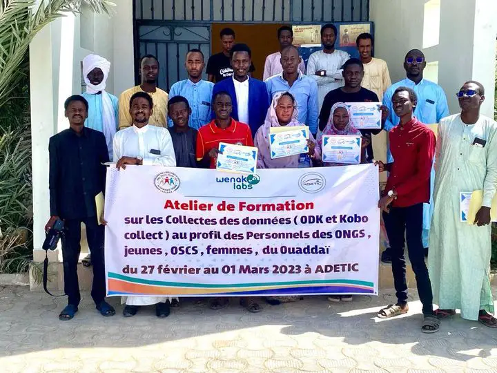 Tchad : l'AJDEF forme 30 jeunes à la collecte de données sur le terrain