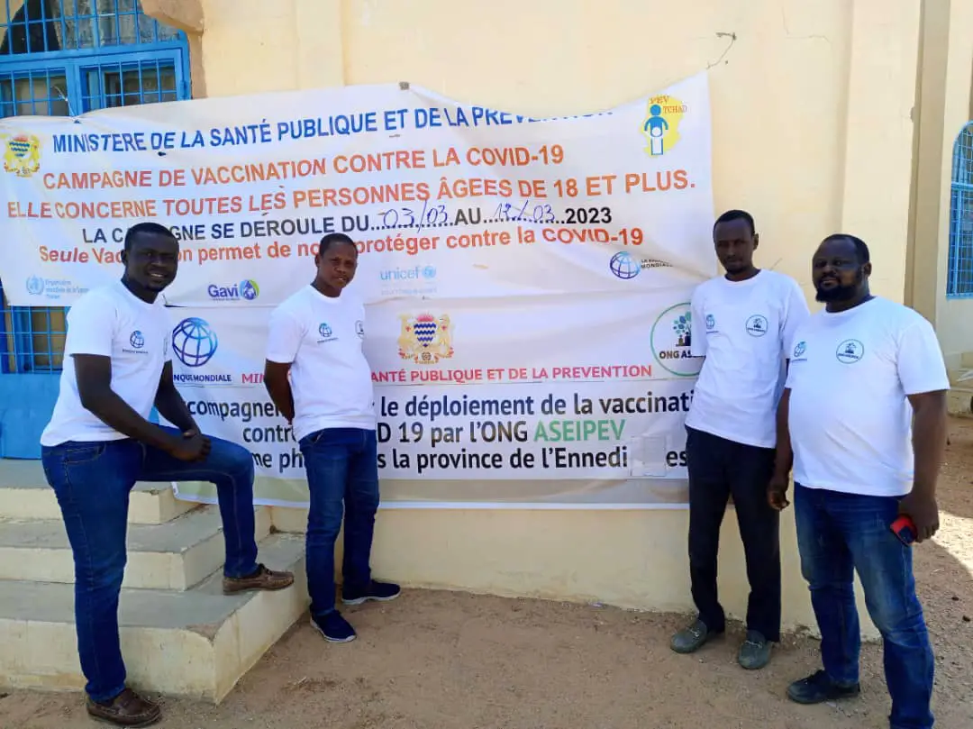 Tchad : l'ONG ASEIPEV lance la vaccination contre la Covid-19 dans le département de Bahaï