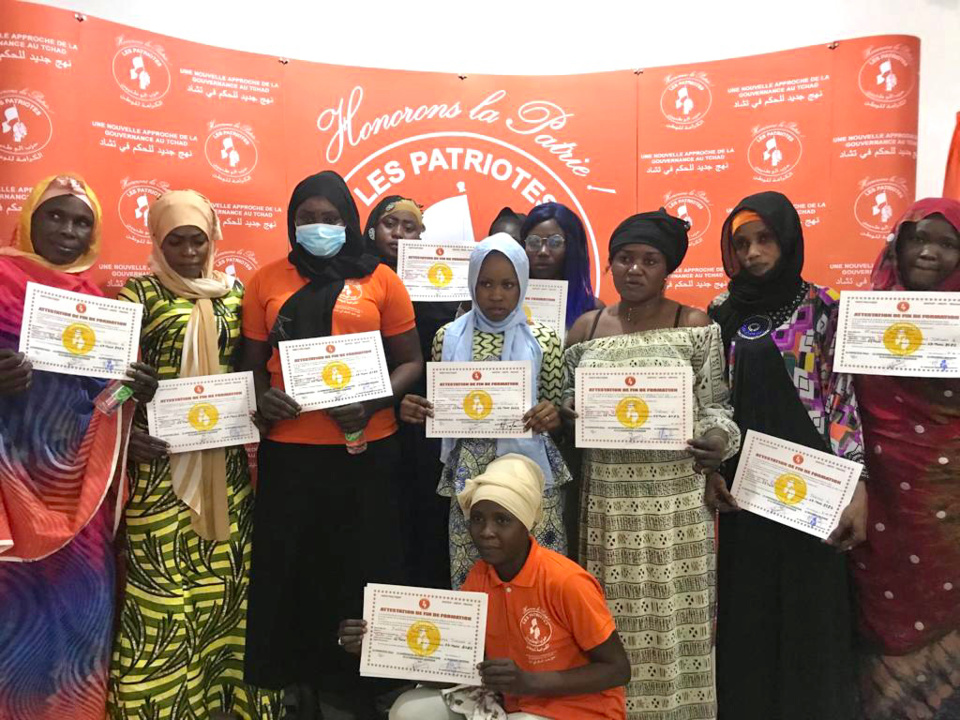 Tchad : les femmes renforcent leurs compétences grâce à une formation organisée par Les Patriotes Tchad : les femmes renforcent leurs compétences grâce à une formation organisée par Les Patriotes