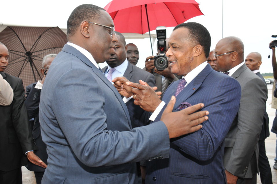 Congo-Sénégal : le président Macky Sall en séjour de travail de 72 heures à Oyo