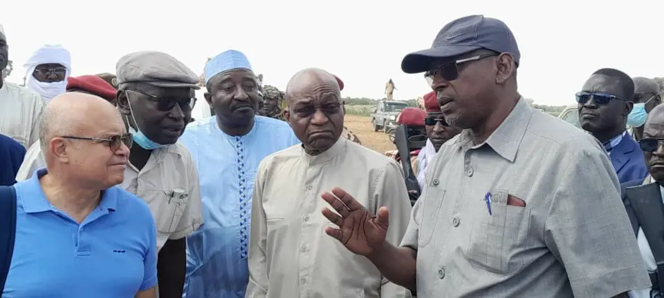 Tchad : le Premier ministre inspecte la digue détériorée du nord de Bongor