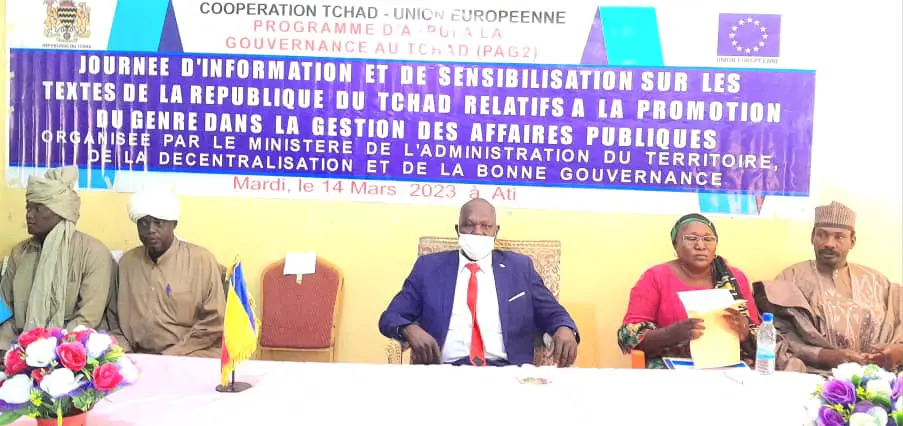 Tchad : sensibilisation sur la promotion du genre dans les affaires publiques à Ati