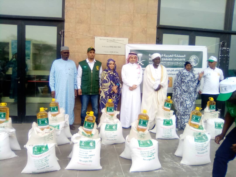 Tchad : 314 tonnes de vivres seront distribués aux vulnérables grace à l’appui saoudien Tchad : 314 tonnes de vivres seront distribués aux vulnérables grace à l’appui saoudien