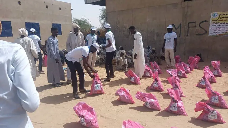 Tchad : des kits alimentaires distribués aux lépreux d'Abéché pour le Ramadan