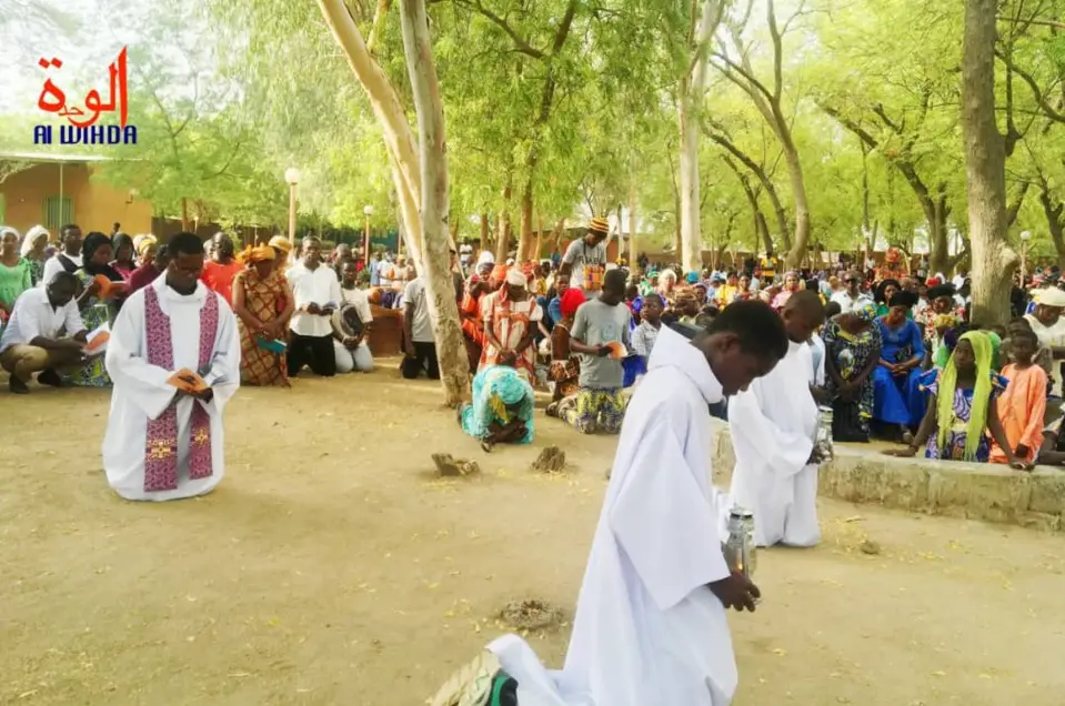 Tchad : les chrétiens catholiques célèbrent la passion et la crucifixion de Jésus-Christ