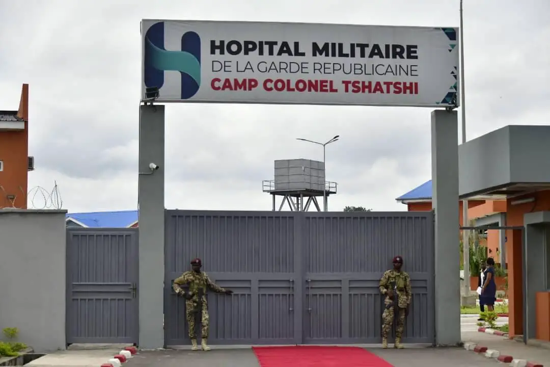 RDC : le nouvel hôpital militaire de la Garde républicaine accueillera également les populations riveraines