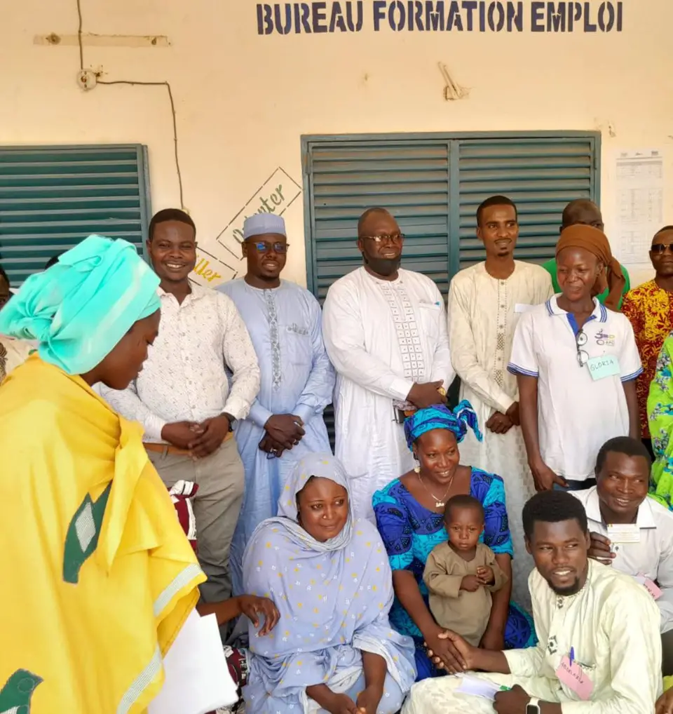 Tchad : encouragement à la formation des jeunes pour un emploi durable à Abéché