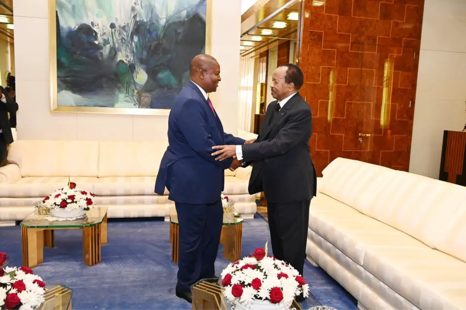 Le président centrafricain en visite de travail au Cameroun