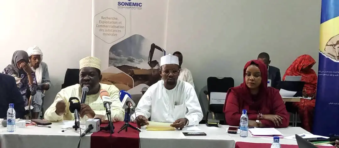 La SONEMIC et les experts miniers discutent du potentiel minier du Tchad
