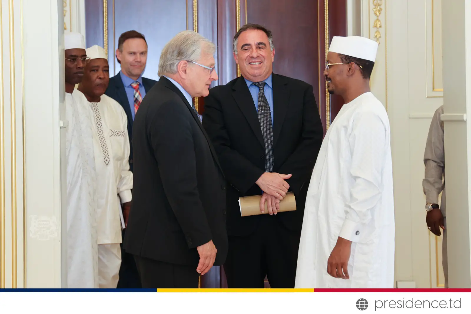 Tchad : audience entre le président de transition et l'envoyé spécial des États-Unis pour la Libye