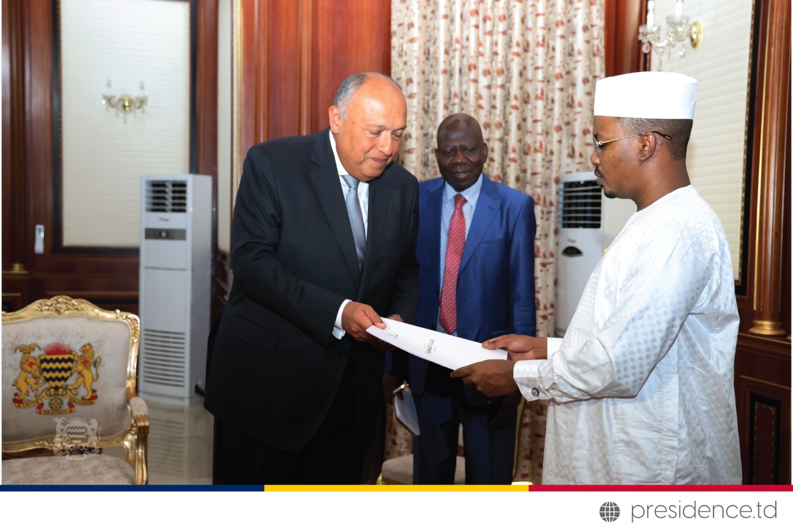 Le ministre égyptien des Affaires étrangères en visite au Tchad pour discuter de la crise au Soudan