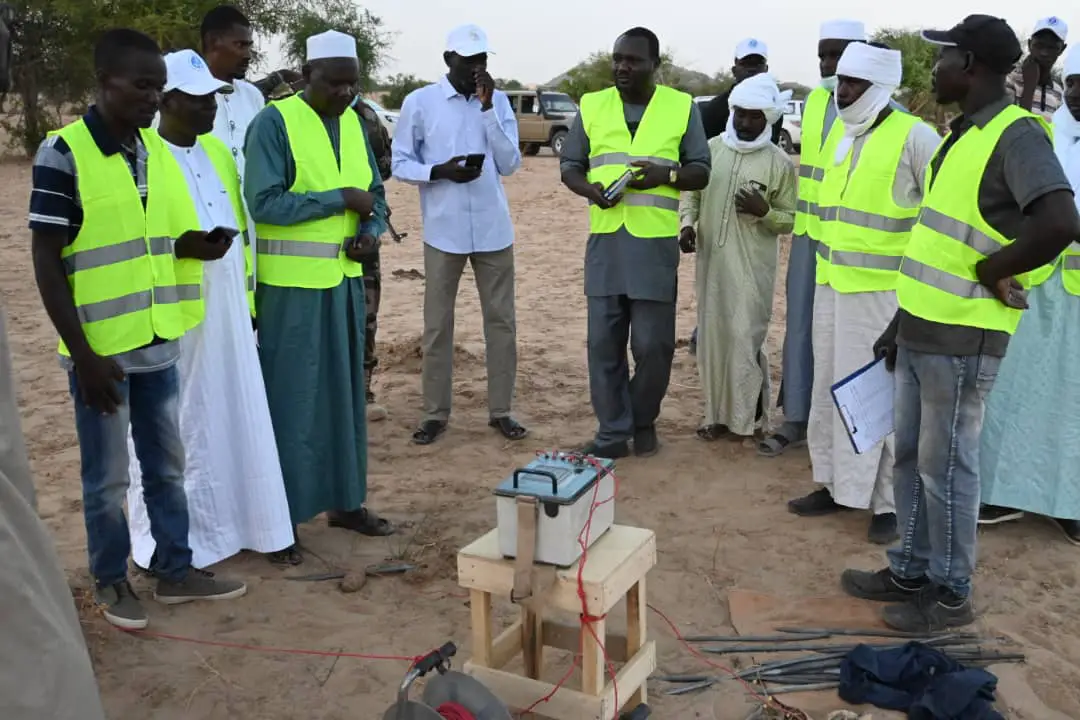 Tchad : la STE lance la recherche de la ressource souterraine en eau à Dikker