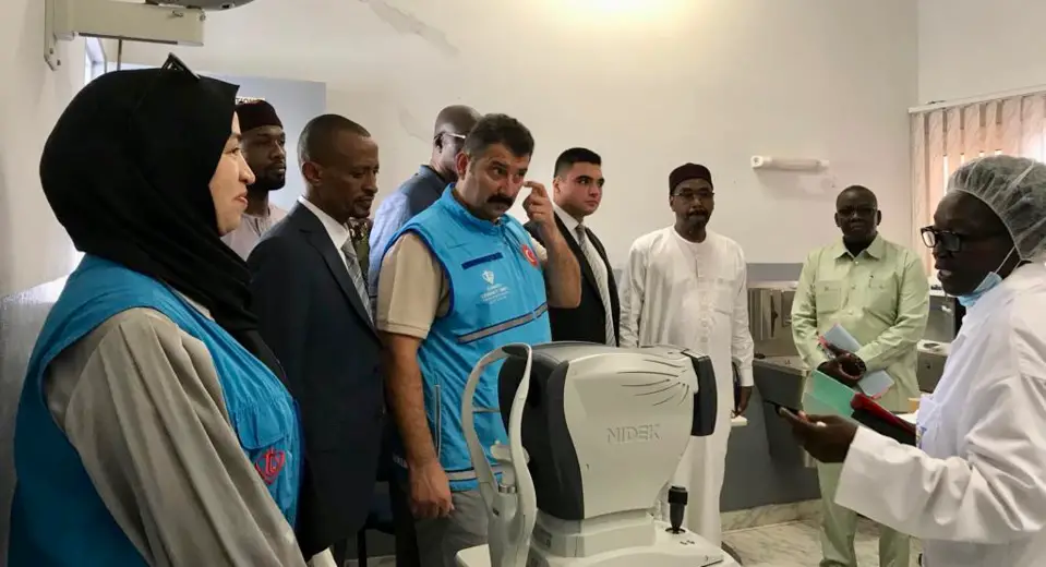 Tchad : lancement de la 3ème caravane médicale ophtalmologique à l'Hôpital de la Refondation