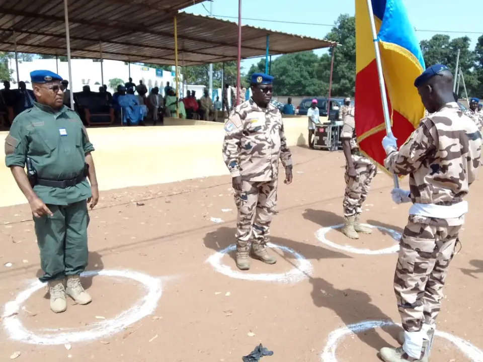 Tchad : passation de commandement à Doba, un nouveau chef pour la légion n°15