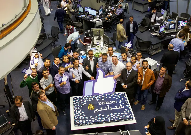 Al Jazeera Arabic exceeds 10 million followers on Facebook‏
