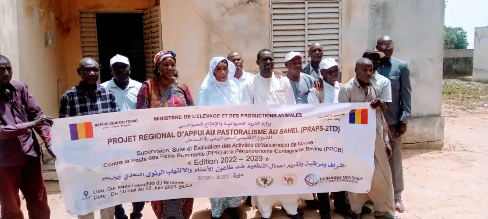 Tchad : mission ministérielle de supervision de la vaccination animale au Moyen-Chari