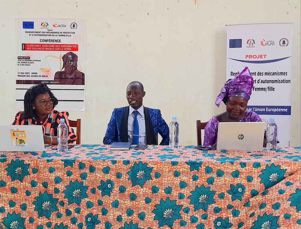 Tchad : L'APEF promeut l'accès à l'assistance juridique et judiciaire pour les victimes de VGB Tchad : L'APEF promeut l'accès à l'assistance juridique et judiciaire pour les victimes de VGB