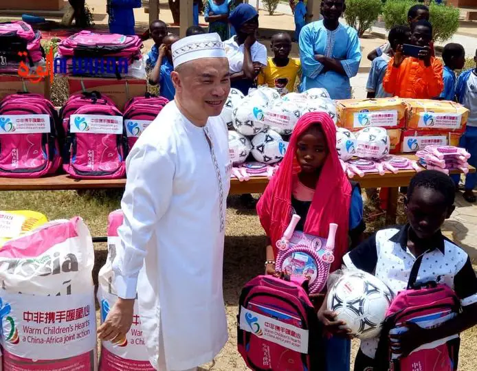 Tchad :  l’ambassadeur de Chine a appuyé le village SOS d'enfants de Ndjari