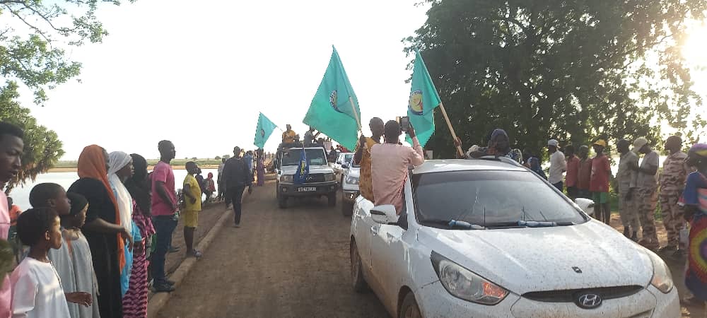 Tchad : une importante délégation de la Tandjile-Ouest rallie Laï pour accueillir le président Tchad : une importante délégation de la Tandjile-Ouest rallie Laï pour accueillir le président
