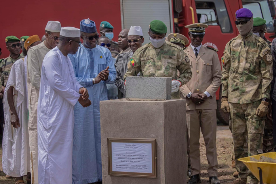 Mali : le président lance la construction d’un Centre d’intelligence artificielle et de robotique