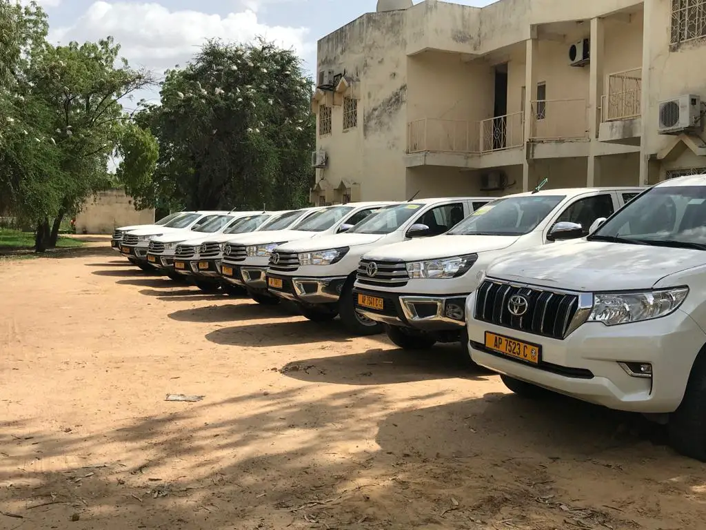Tchad : le ministère de l'Élevage et des Productions animales réceptionne 28 véhicules