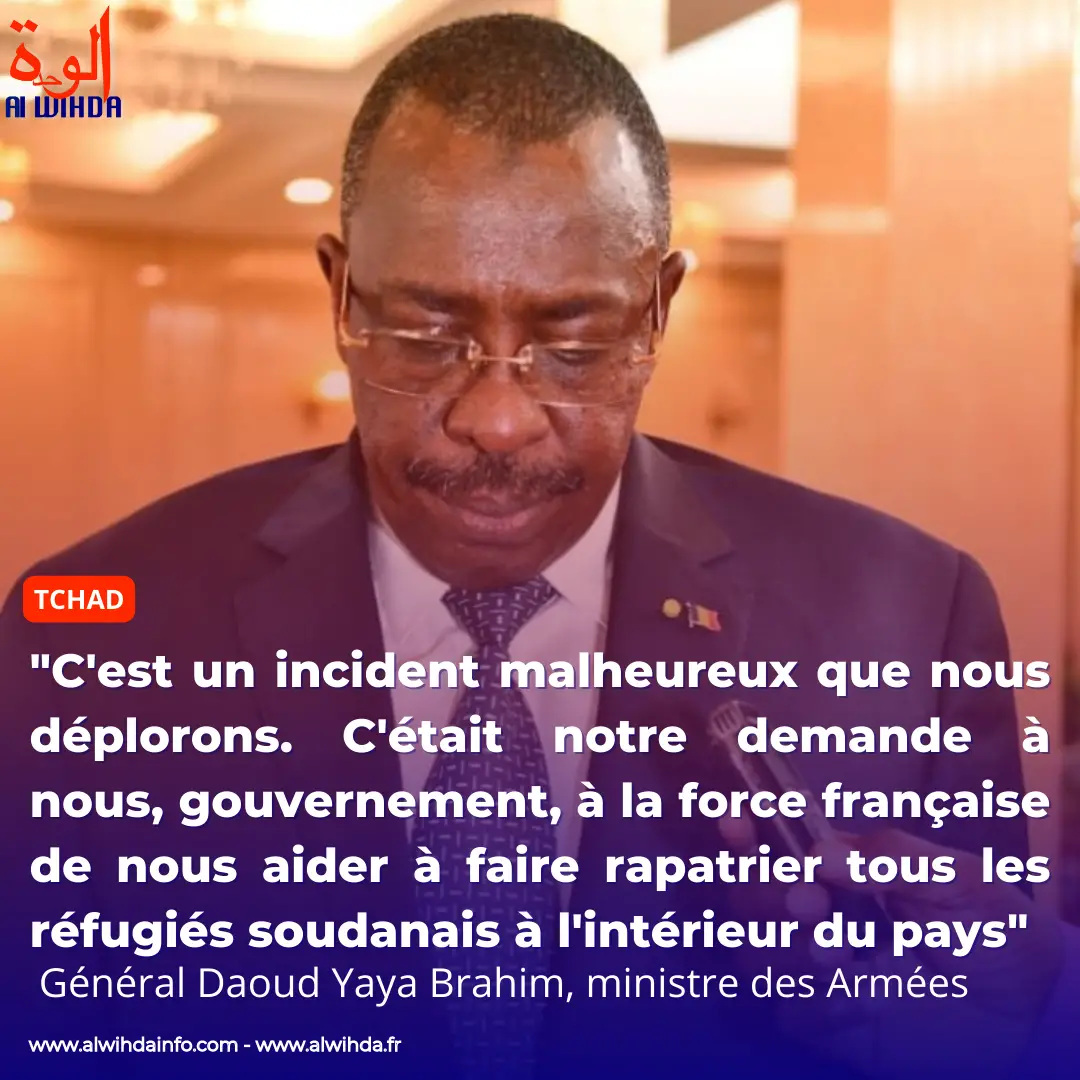 Tchad : "un de nos éléments s'est très mal comporté. Il est maintenant sous les verrous" (ministre Défense)