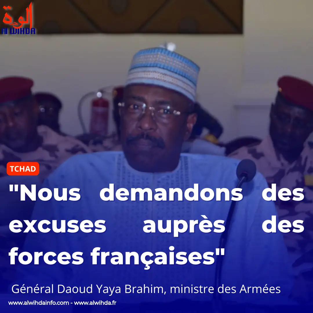 Tchad : "un de nos éléments s'est très mal comporté. Il est maintenant sous les verrous" (ministre Défense)