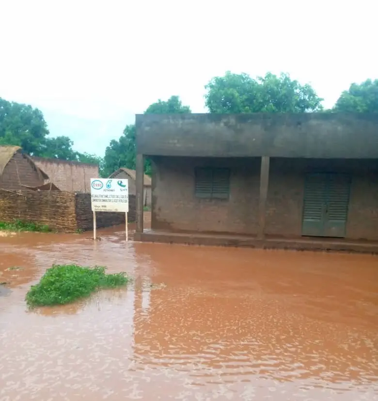 Tchad : la commune de Mbikou, dans la Nya, entièrement inondée suite aux fortes pluies