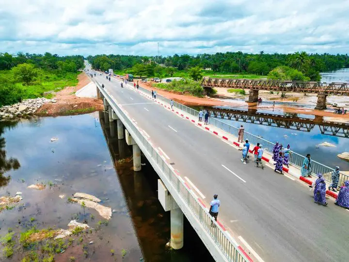 Guinée : inauguration de la route Coyah-frontière de la Sierra Leone