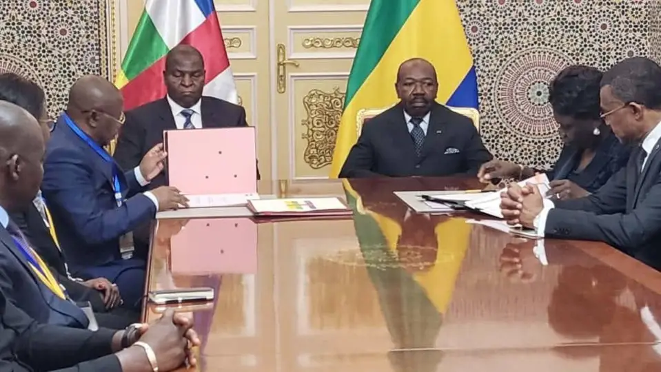 Le Gabon et la RCA signent un accord de coopération militaire