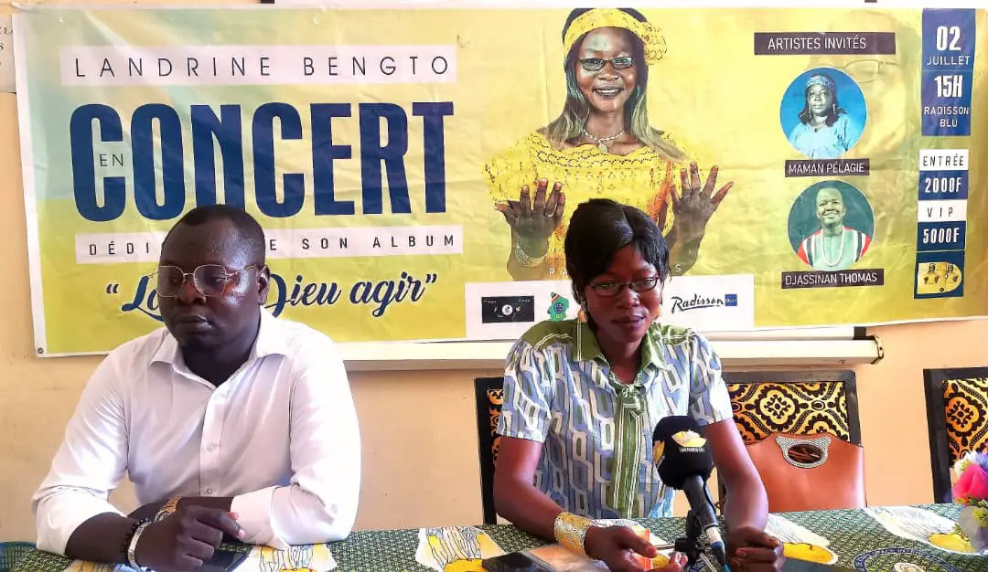 Tchad : la chantre Landrine Bengto dévoile son premier album axé sur le pouvoir du pardon