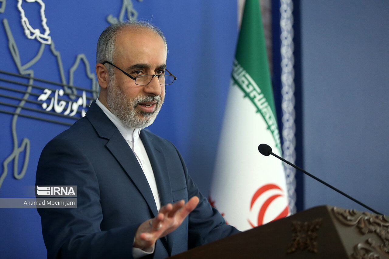 Nasser Kanani, porte-parole du ministère iranien des Affaires étrangères. © IRNA