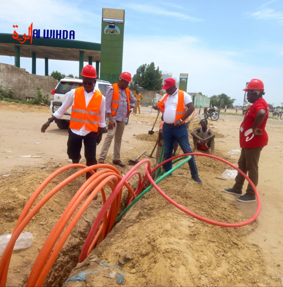 Tchad : Airtel s'engage à fournir une communication fluide avec la fibre optique