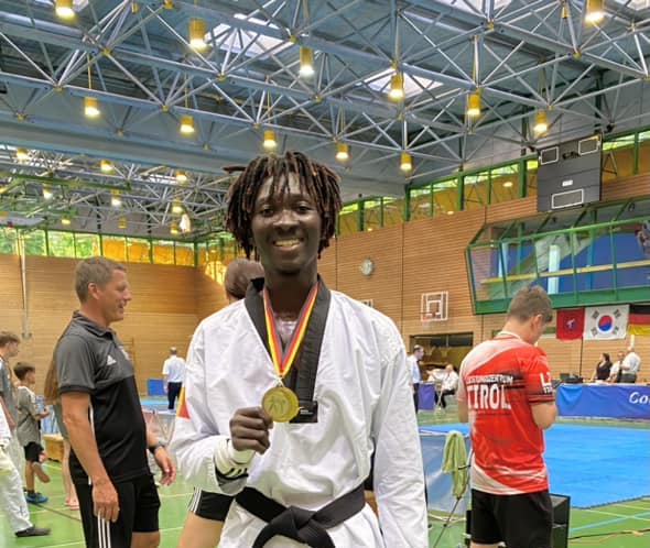 Taekwondo : Betel Casimir remporte encore une médaille d'or à l'international open de Creti en Allemagne