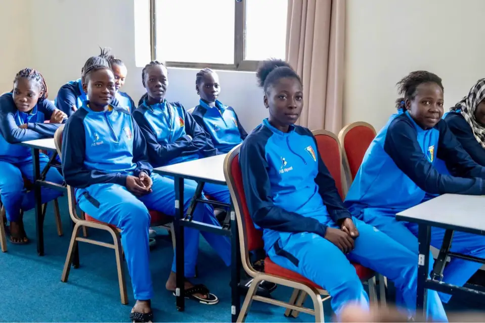 Les joueuses des Sao du Tchad prêtes à affronter l'Éthiopie
