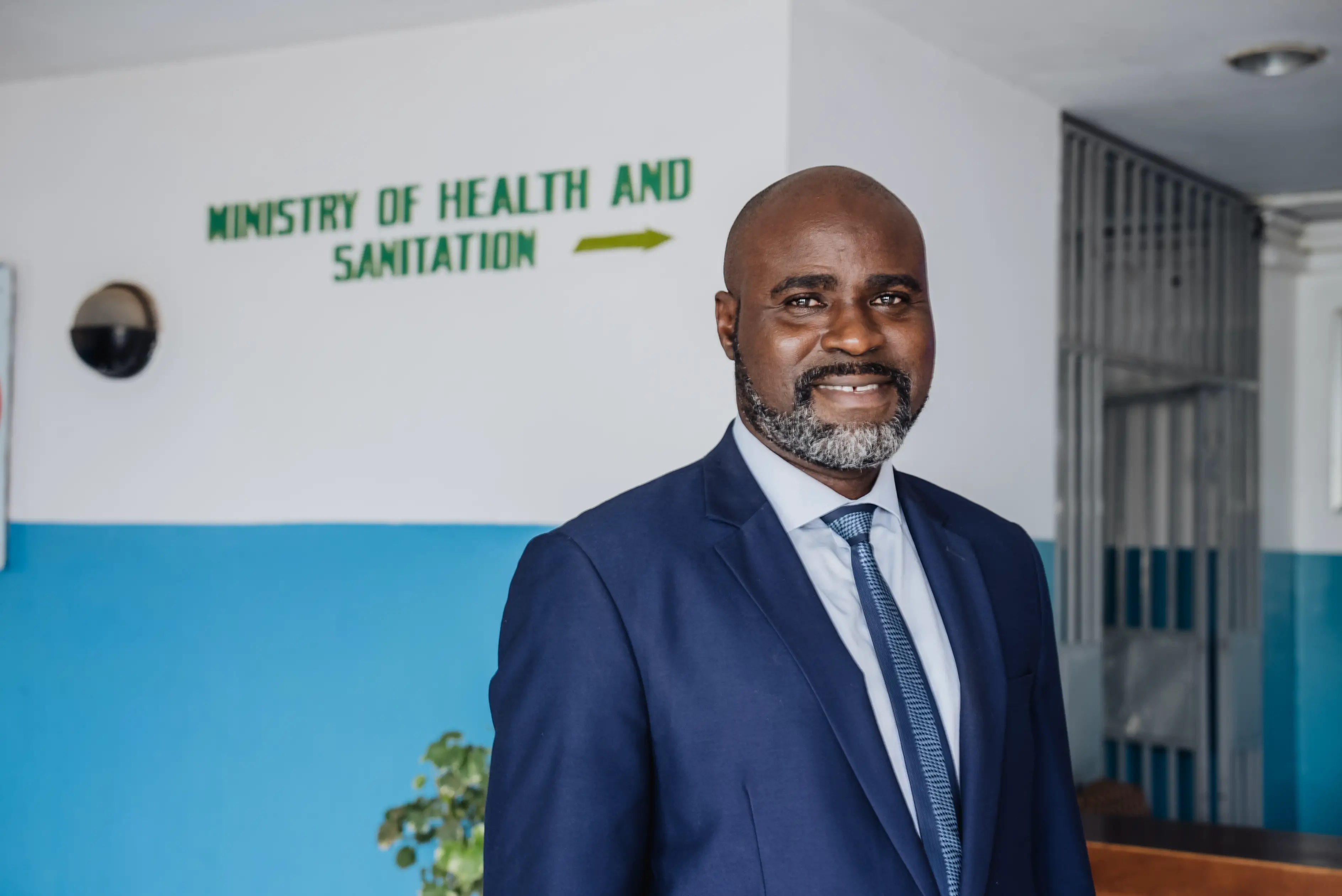 Mustapha S. Kabba, Dr en médecine et médecin-chef adjoint des services cliniques, Ministère de la Santé et de l'Assainissement de la Sierra Leone.