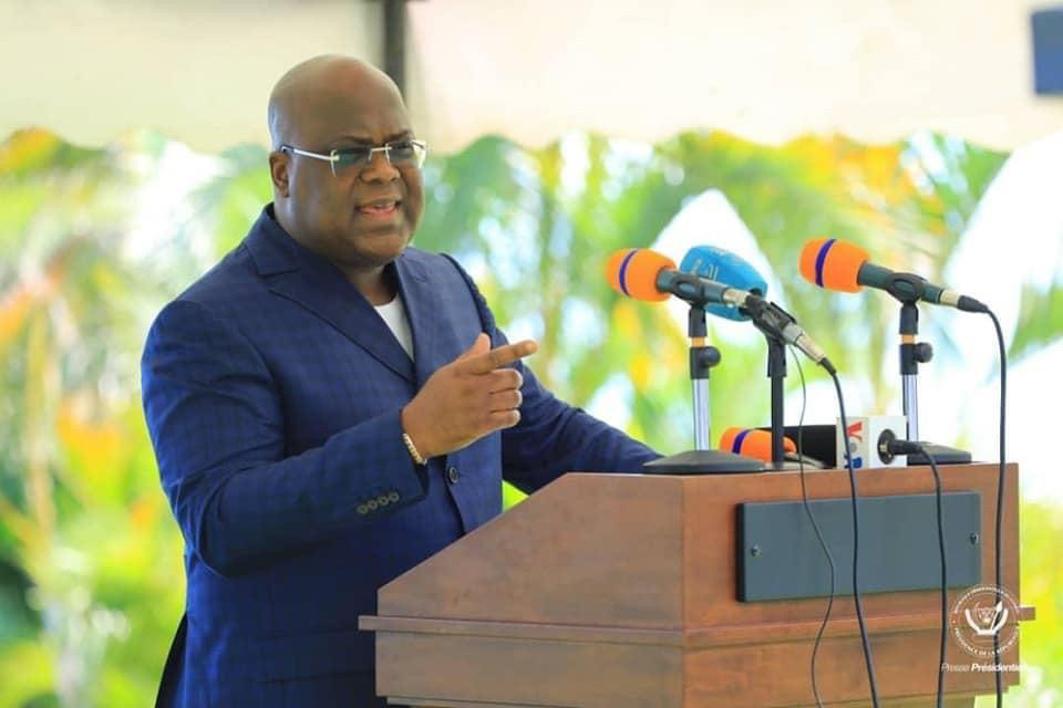 Le président de la RDC, Félix Tshisekedi. © PRRDC