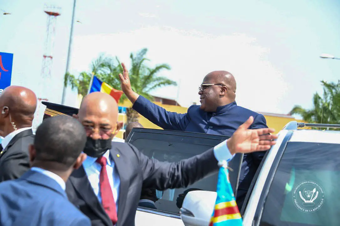 En mission au Tchad, le président de la RDC rencontrera la société civile