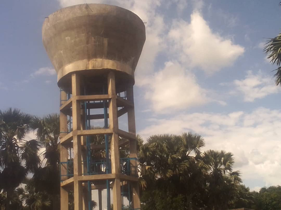 Tchad : réhabilitation du château d'eau de Beboni, un soulagement pour la population