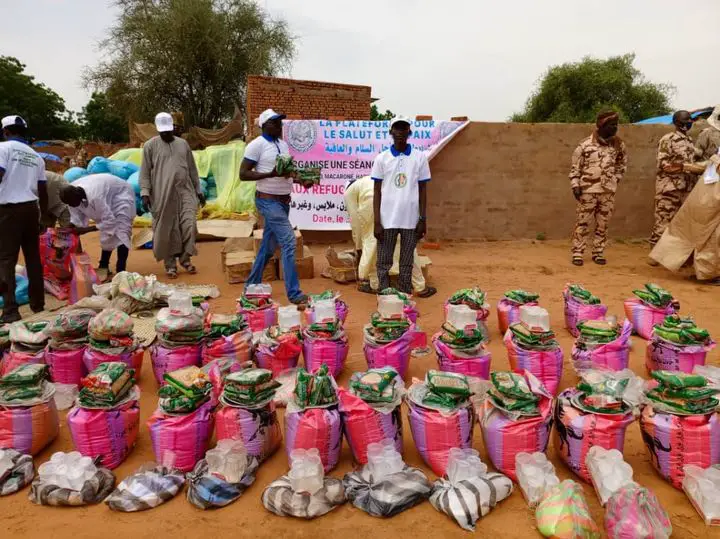Tchad : les réfugiés soudanais à l'Est continuent de bénéficier d'aides humanitaires