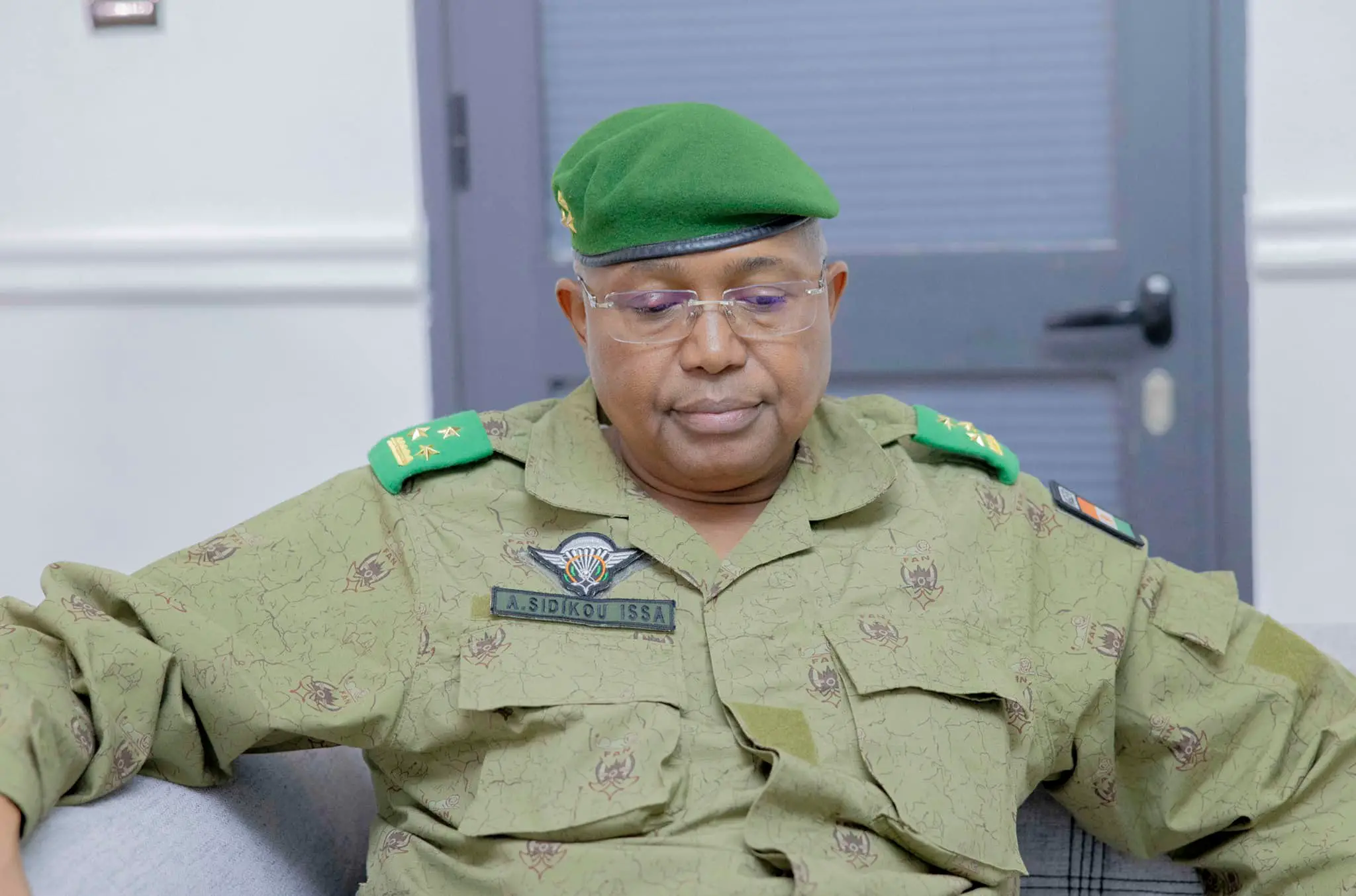 Le Chef d'Etat-Major des armées, le Général de Division ABDOU SIDIKOU ISSA. © DR