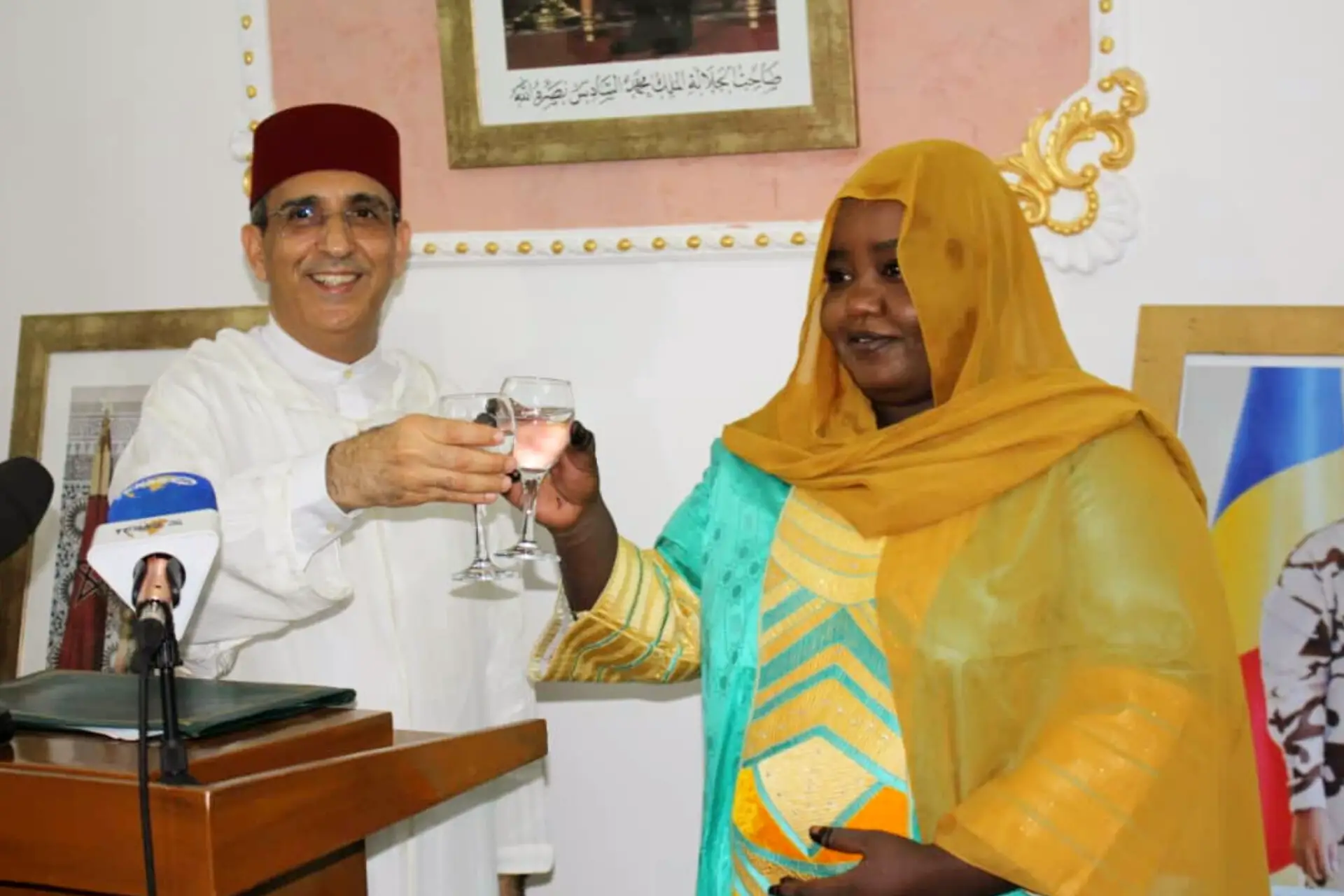 ​L'Ambassade du Maroc au Tchad célèbre le 24ème anniversaire de la fête du Trône