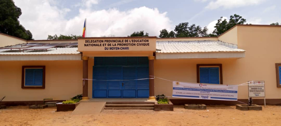 Tchad : au Moyen-Chari, le bâtiment de la délégation provinciale de l'Éducation inauguré